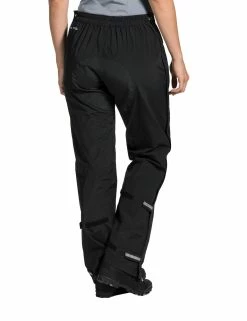 Pantalon Vaude Femme Yaras Rain Zip Pants III -Promos Vélo Magasin 41447 010 d 1