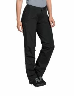 Surpantalon Vaude Femme Yaras Rain Pants III -Promos Vélo Magasin 41523 010 d