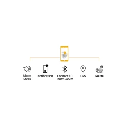 Antivol Netlock 60 HU Luma -Promos Vélo Magasin antivol u diam 16mm x 260mm alarme connecte noir 5