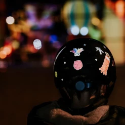 Rainette Stickers Autocollants Décoratifs Casque Monstre -Promos Vélo Magasin autocollants pour casque velo enfant monstre