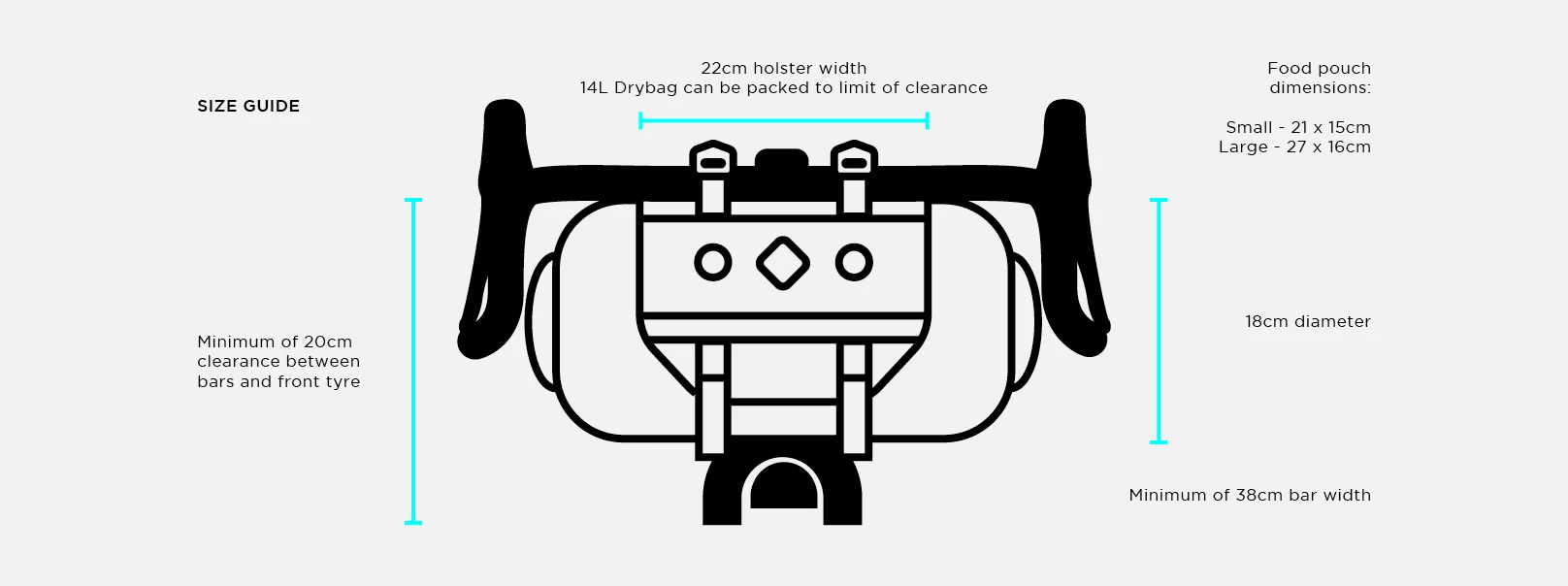 Restrap Bar Bag 17L 4 Restrap Bar Bag 17L – Image 2