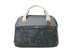 Sacoche Arrière Basil Boheme Noir 18l -Promos Vélo Magasin basil boheme carry all bag 18 liter charcoal 1
