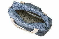 Sacoche Arrière Basil Boheme Bleu Indigo 18l -Promos Vélo Magasin basil boheme carry all bag single bike bag 18 lite 4