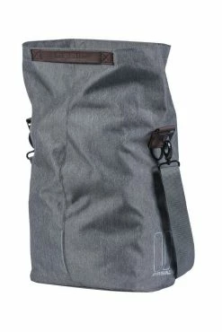 Sac Arrière Basil City Shopper 14-16l -Promos Vélo Magasin basil city bicycle shopper 14 16 liter grijs 3