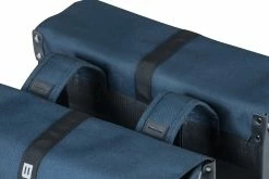 Sacoches Basil Bleues Imperméable 35l -Promos Vélo Magasin basil forte double bicycle bag 35 liter blue black 2