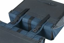 Sacoches Basil Bleues Imperméable 35l -Promos Vélo Magasin basil forte double bicycle bag 35 liter blue black 3