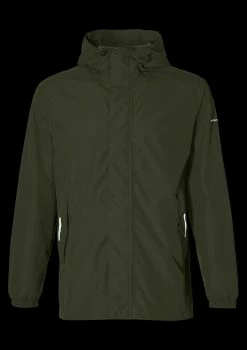 Veste Imperméable Basil Hoga Unisexe 13 Veste Imperméable Basil Hoga Unisexe -Promos Vélo Magasin basil hoga bicycle rain jacket unisex green 2