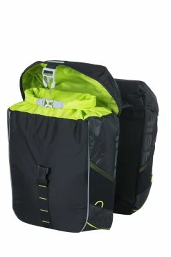 Sacoches Basil Miles Imperméable 34 L -Promos Vélo Magasin basil miles bicycle double bag 34 liter black 4