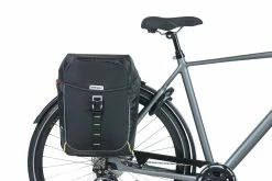 Sacoches Basil Miles Imperméable 34 L -Promos Vélo Magasin basil miles bicycle double bag 34 liter black 6