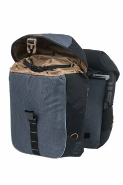 Sacoches Basil Miles Mik 34l -Promos Vélo Magasin basil miles double bicycle bag mik 34 liter grey b 1