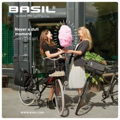 Sacoche De Guidon Basil City Imperméable 7 Sacoche De Guidon Basil City Imperméable -Promos Vélo Magasin basil noir city handlebar bag 6 liter black 2