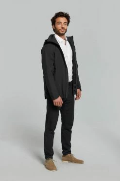 Veste Imperméable Basil Skane Homme -Promos Vélo Magasin basil skane bicycle rain jacket men black 1