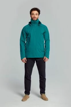 Veste Imperméable Basil Skane Homme -Promos Vélo Magasin basil skane bicycle rain jacket men green 3