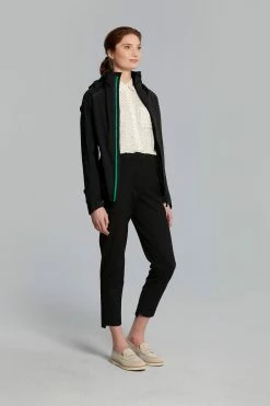 Veste Imperméable Basil Skane Femme -Promos Vélo Magasin basil skane bicycle rain jacket women black 1