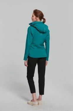 Veste Imperméable Basil Skane Femme -Promos Vélo Magasin basil skane bicycle rain jacket women green 6