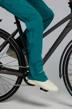 Pantalon Imperméable Basil Skane Femme -Promos Vélo Magasin basil skane bicycle rain pants women groen 2