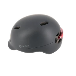Smart4u Casque Vélo Urbain Alarme SOS -Promos Vélo Magasin casque city noir 2