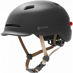 Smart4u Casque Vélo Avec Lumière City -Promos Vélo Magasin casque city noir