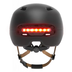 Smart4u Casque Vélo Avec Lumière City -Promos Vélo Magasin casque city noir 3