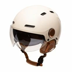 Marko Helmets Cadence (7 Couleurs, 2 Visières) 15 Marko Helmets Cadence (7 Couleurs, 2 Visières) -Promos Vélo Magasin casque de velo marko helmet blanc creme velo femme