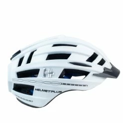 EOS Helmet Bluetooth Lumineux -Promos Vélo Magasin casque velo bluetooth ecoute musique appel eos helmet blanc