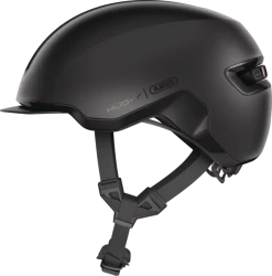 Abus Casque à Visière Design Et Réglable Hud Y (5 Modèles) 14 Abus Casque à Visière Design Et Réglable Hud Y (5 Modèles) -Promos Vélo Magasin casque velo urbain abus hud y noir velvet