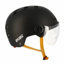 Optimiz Casque Cycliste Urbain Avec Visière (3 Couleurs) 13 Optimiz Casque Cycliste Urbain Avec Visière (3 Couleurs) -Promos Vélo Magasin casque velo urbain homme visiere retractable optimiz