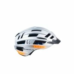 EOS Helmet Bluetooth Lumineux -Promos Vélo Magasin casque velo ville eclairage clignotants audio integre gris