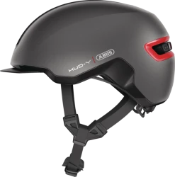 Abus Casque à Visière Design Et Réglable Hud Y (5 Modèles) 12 Abus Casque à Visière Design Et Réglable Hud Y (5 Modèles) -Promos Vélo Magasin casque velo visiere homme abus hud y titan side