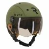 Casque Vélo Visière Premium Revoe 1 Casque Vélo Visière Premium Revoe -Promos Vélo Magasin casque velo visiere homme design kaki