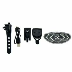 CoolRide Clignotant Vélo / Trottinette -Promos Vélo Magasin clignotant velo avec fixation multi usages rechargeable usb 2