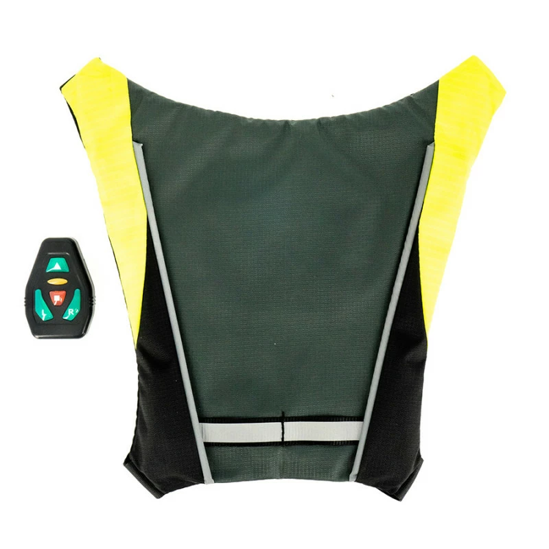 Cool Ride Dossard 48 Leds Clignotants Rechargeable USB 3 Cool Ride Dossard 48 Leds Clignotants Rechargeable USB