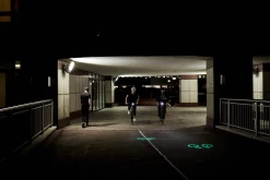 Eclairage Vélo Puissant 400 Lumens + Laser Beryl -Promos Vélo Magasin eclairage velo laser image velo projetee beryl