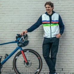 Gilet Réfléchissant Vélo Go Fluo Darkchamp -Promos Vélo Magasin gilet reflechissant darkchamp go fluo