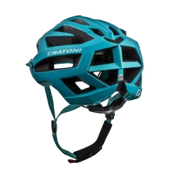 Casque Cratoni C-Flash -Promos Vélo Magasin helm c flash turquoise blue matt rueckansicht