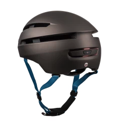 Casque Cratoni C-Loom (VAE, VTC) -Promos Vélo Magasin helm c loom brown blue rubber rueckansicht