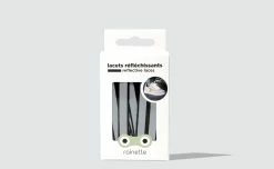 Rainette Lacets Réfléchissants Noirs