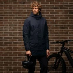 Magic Parka Tucano Urbano (3 En 1 : Doudoune Vélo, Veste, Cape) -Promos Vélo Magasin manteau velo homme paris tucano urbano magic parka