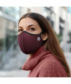 Masque Anti-pollution Frogmask Bordeaux -Promos Vélo Magasin masque antipollution frogmask ffp2 9 1