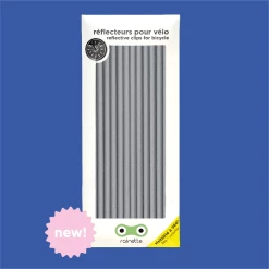Rainette Réflecteurs Rayons Pour Vélo 15cm 8 Rainette Réflecteurs Rayons Pour Vélo 15cm -Promos Vélo Magasin rayons reflecteurs visibilite roue velo rainette