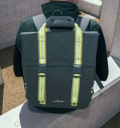 Go Fluo Sac à Dos Vélo Urbain Imperméable Marlow -Promos Vélo Magasin sac a dos reflechissant go fluo marlow