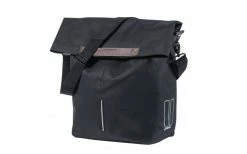 Sac Arrière Basil City Shopper 14-16l -Promos Vélo Magasin sac velo fourre tout basil city shopper noir