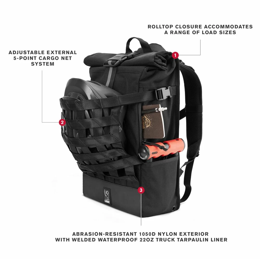 Sac Chrome Barrage Cargo 4 Sac Chrome Barrage Cargo – Image 2