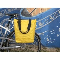 HAPO-G Sacoche Arrière Vélo Cabas Fixation Porte-bagages 17 HAPO-G Sacoche Arrière Vélo Cabas Fixation Porte-bagages -Promos Vélo Magasin sacoche arriere pp recycle fixation porte bagages jaune 4