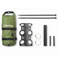 Colombus Sacoche De Fourche Bikepacking étanche 3,5l 9 Colombus Sacoche De Fourche Bikepacking étanche 3,5l -Promos Vélo Magasin sacoche de fourche avec support bikepacking etanche 35 litres eco 1