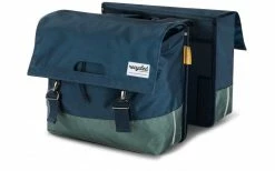 Sacoche Double Imperméable Urban Proof 40L -Promos Vélo Magasin sacoches velo double bleu marine vert urban proof