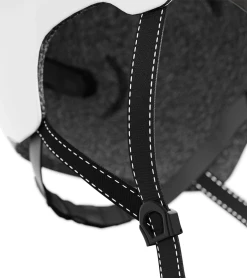 Cosmo Connected Casque Visière + Lumière Cosmo Fusion Pure -Promos Vélo Magasin sangle reglage casque cosmo fusion pure