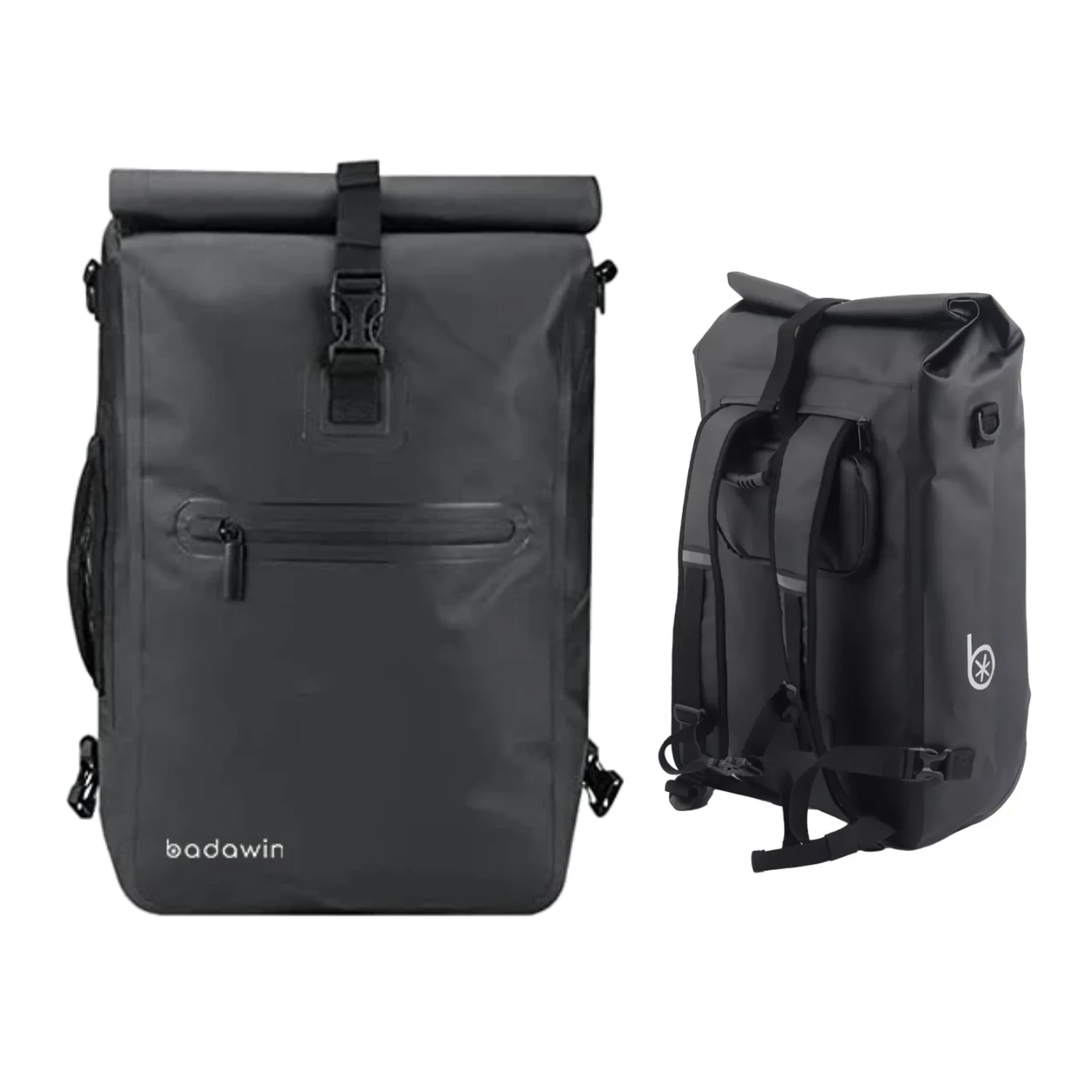 Badawin Sacoche Vélo + Sac à Dos étanche 3 Badawin Sacoche Vélo + Sac à Dos étanche