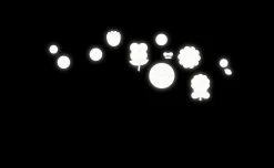 Rainette Autocollants Rétroréfléchissants Petites Fleurs -Promos Vélo Magasin stickers reflechissants visible fleurs gwe multicolore velo trottinette securite brillant casque 900x