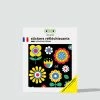 Rainette Autocollants Rétroréfléchissants Petites Fleurs